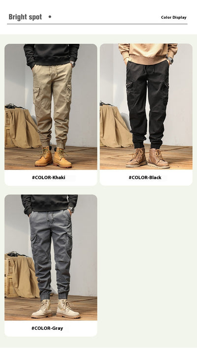 Pantalones Casuales Slim Fit para Hombre con Ajuste en Tobillo - Image 13