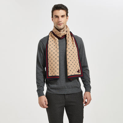 Bufanda Tejida Hombre Estilo Coreano Dongdaemun para Primavera, Otoño e Invierno - Image 18