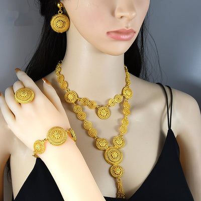 Conjunto de Joyas para Boda: Collar, Pulsera, Anillo y Aretes - Image 15