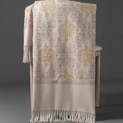 Bufanda Coreana con Bordado de Corona - Accesorio Versátil para Invierno y Primavera - Image 16