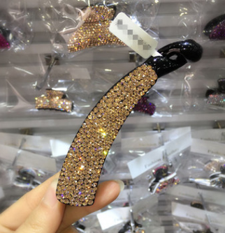 Pasador de Cristales Rhinestone para Cola de Caballo - Diseño Coreano Retorcido - Image 29