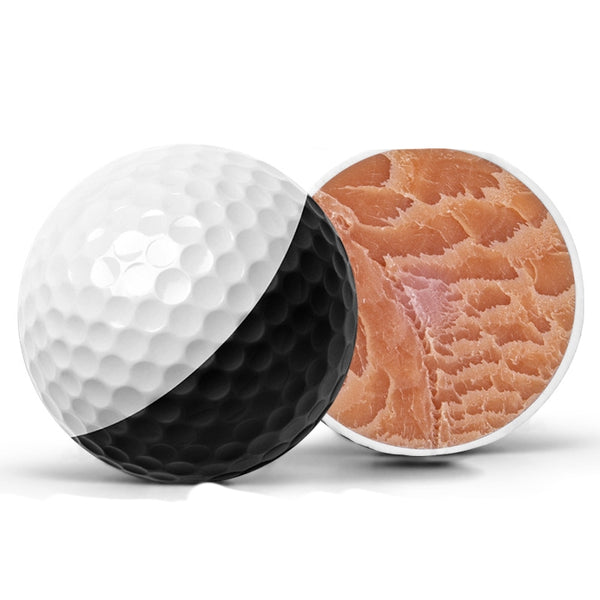 Pelota de Práctica para Putting Bicolor de Dos Capas