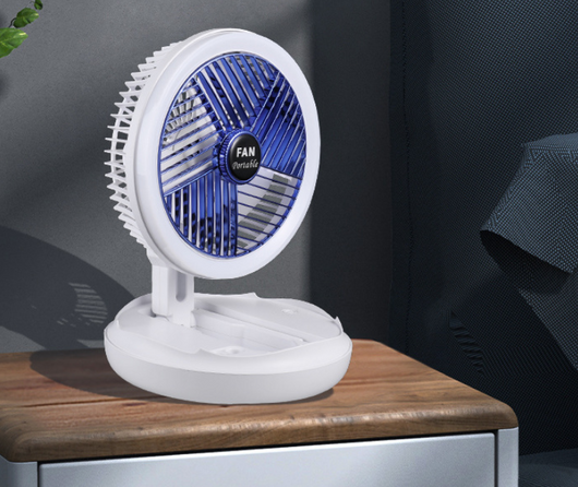 Ventilador de Techo Plegable con Carga USB, Luz LED y 4 Velocidades - Image 10