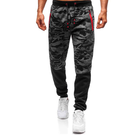 Pantalones Slim Fit Camuflado con Cordones para Hombre - Image 2