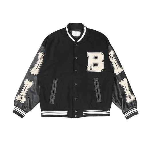 Uniforme de Béisbol con Patchwork de Contraste y Bordado - Image 10