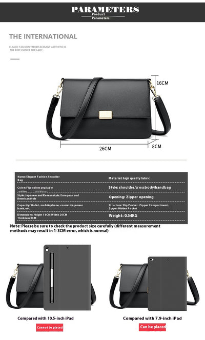 Bolso Retro de Un Hombro - Diseño Fashion Suave y Versátil - Image 7