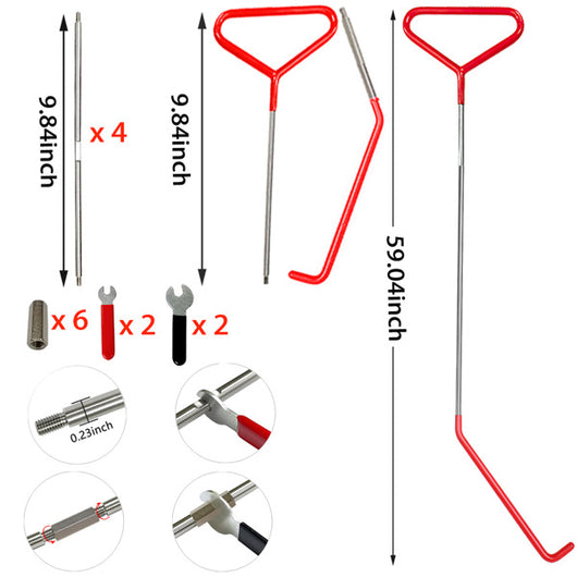 Kit Profesional de Herramientas para Reparación de Puertas de Vehículos - Image 14