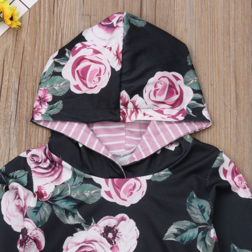 Conjunto Infantil Floral: Blusa y Pantalón para Primavera y Otoño - Image 10