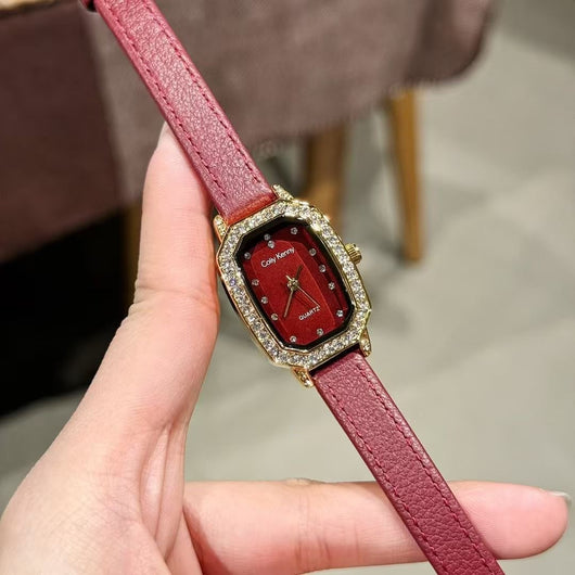 Reloj Elegante Alloy Ankela Rojo para Mujer - Image 11