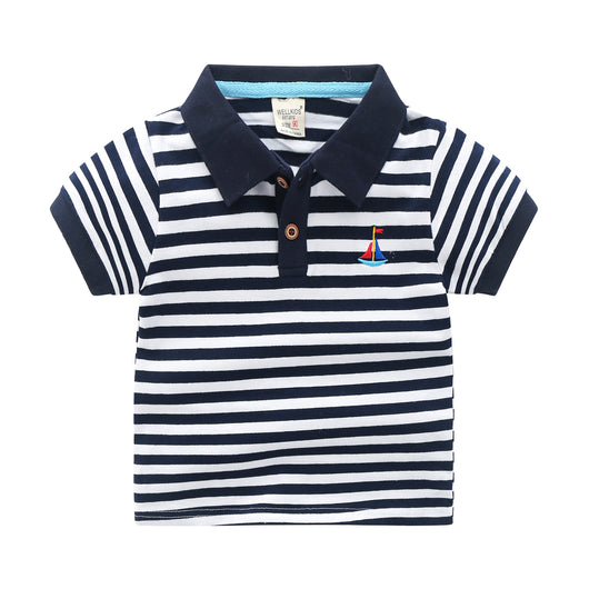 Polo Infantil de Manga Corta con Cuello - Image 8