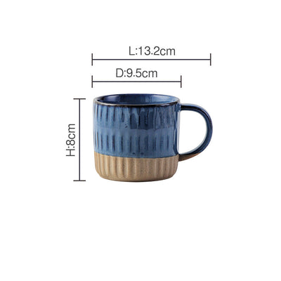 Taza de Cerámica Artesanal Literary Gran Capacidad para Café - Image 9