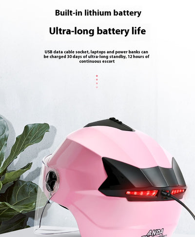 Casco Inteligente Eléctrico Unisex con Batería - Protección Todo Clima - Image 27