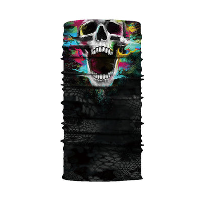Braga Mágica sin Costuras con Estampado 3D Calavera para Ciclismo - Image 5