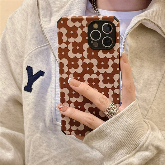 Funda Retro Flores para Teléfono - Protección Suave - Image 6