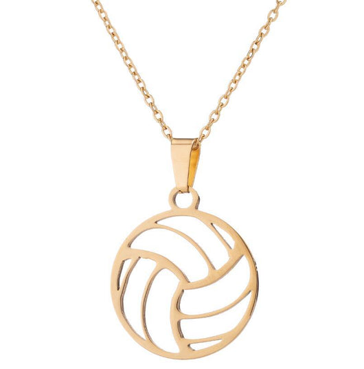 Collar Colgante de Acero Inoxidable Unisex para Voleibol - Image 2