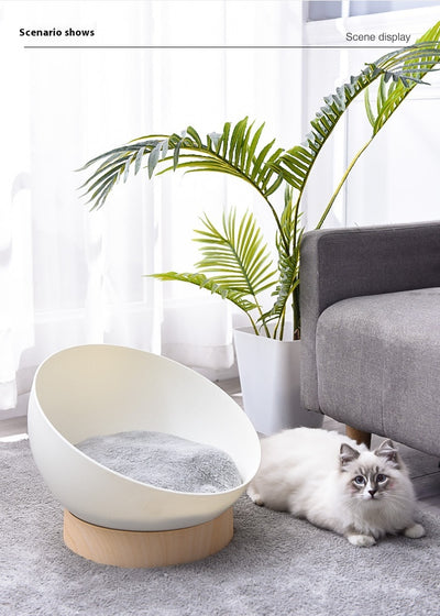 Cama Gato Abierta con Base Diseño Madera Plástica - Image 10