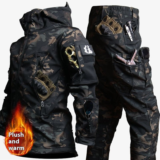 Camiseta Táctica Camuflaje Manga Larga Estilo Rana - Image 14