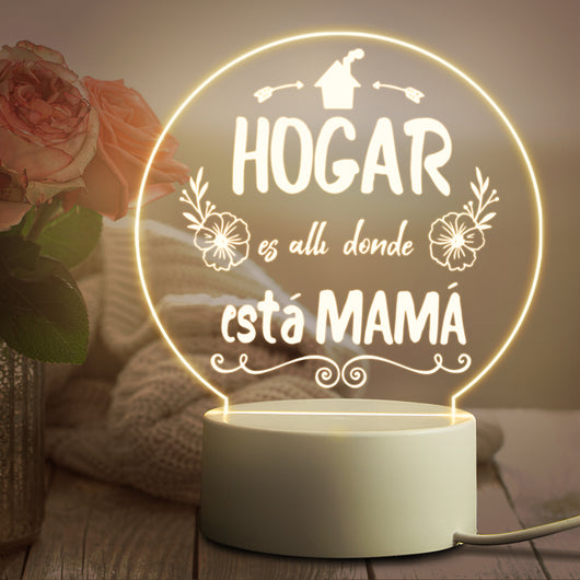 Lámpara LED Nocturna para Mamá - Luz Cálida de Cabecera - Image 11