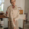 Handcrafted French Scarf 3D Embroidered with Lamb's Wool - Soft and Versatile