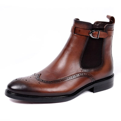 Botas Vaqueras Martin de Cuero Premium - Estilo Ejecutivo Elegante - Image 11