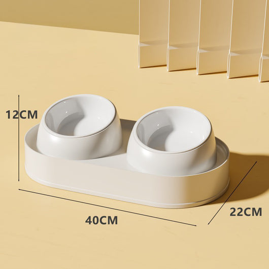 Comedero Doble Elevado para Mascotas con Protección Cervical y Base Antideslizante - Image 10