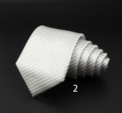 Corbata de Rayas Clásica Británica para Hombre - Image 3