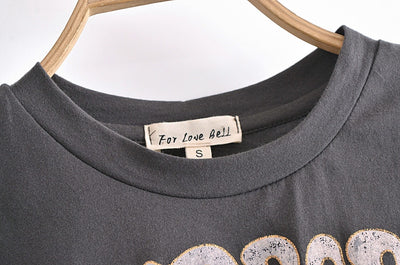 Playera Femenina Cuello Redondo Manga Corta con Moño Estampado - Image 17