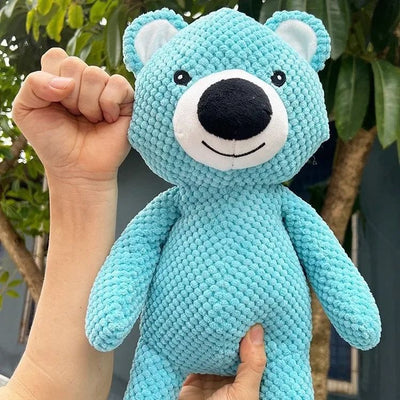 Juguete Masticable para Perros Grandes - Peluche Sonoro con Forma de Oso para Entrenamiento Dental - Image 12