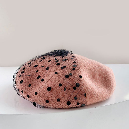 Boina de Malla y Lana para Mujer - Estilo Otoñal - Image 7