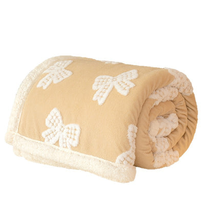 Manta de Lana Merino con Patrón Jacquard - Perfecta para Descansos en la Oficina - Image 5