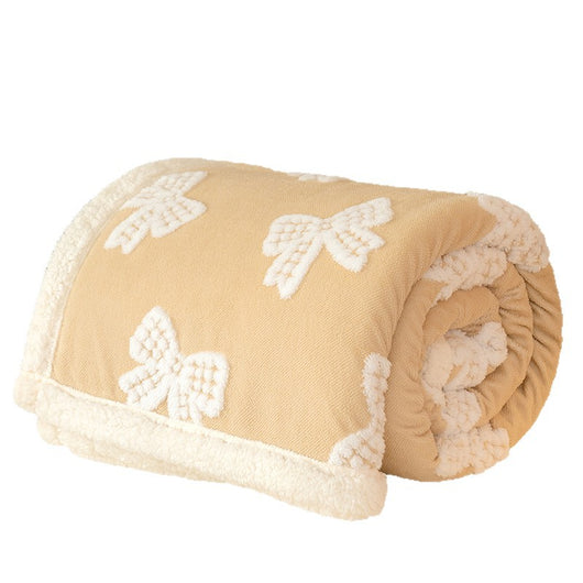 Manta de Lana Merino con Patrón Jacquard - Perfecta para Descansos en la Oficina - Image 5