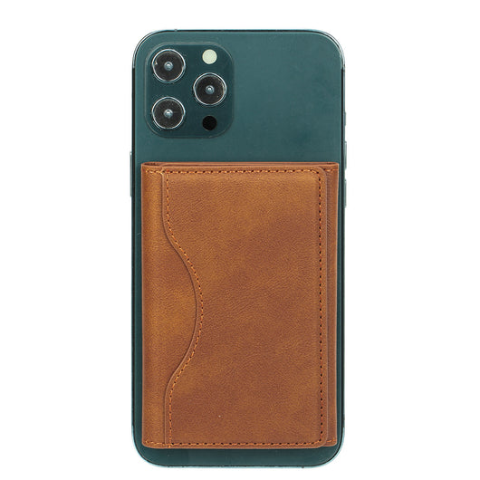 Billetera Magnética Tri-Fold de Cuero con Soporte para Tarjetas - Image 16