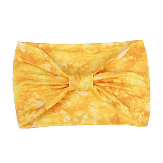 Banda Deportiva Ancha Tie-Dye Absorbente de Sudor para Mujeres - Image 11