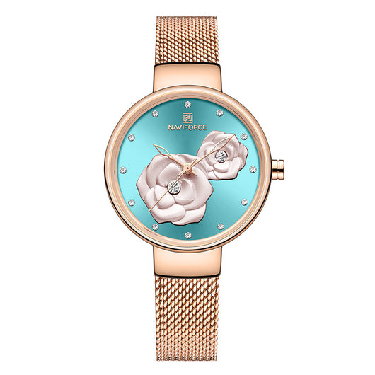 Reloj de Cuarzo para Mujer con Pulsera de Acero Inoxidable - Image 22