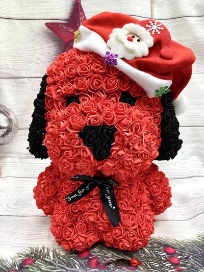 Jabón Floral Rosa Pug San Valentín - Osito Perro Aromático Decorativo - Image 10