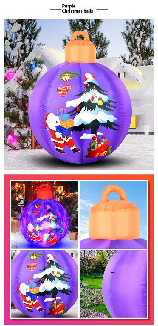 Bola Navideña Inflable con Luces LED RGB - Image 19