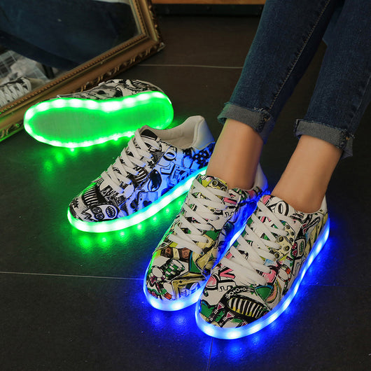 Zapatillas Luminosas Multicolor con Luz Intermitente para Primavera y Otoño - Image 4