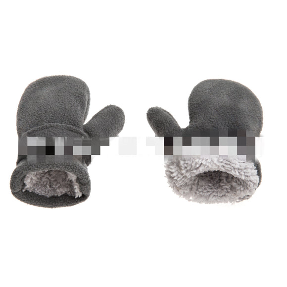 Manoplas Infantiles Polar Fleece con Cierre Velcro