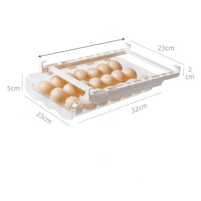 Organizador de Refrigerador Ajustable con Cajón Extraíble - Image 6