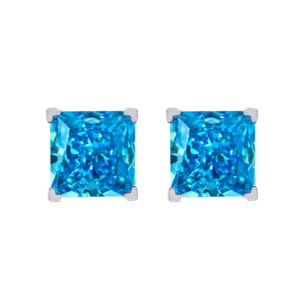 Aretes de Diamante Carbono Corte Flor de Hielo - Image 4
