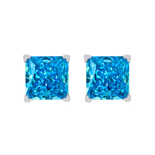 Aretes de Diamante Carbono Corte Flor de Hielo - Image 4