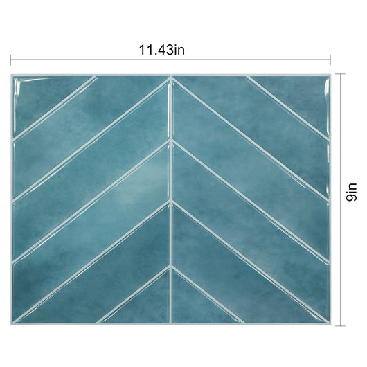 Adhesivo de pared 3D autoadhesivo resistente al aceite para cocina Jade - Image 3