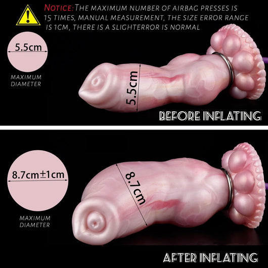 Dildo Inflable Expansible para Mujeres para uso en Ecuador - Image 6