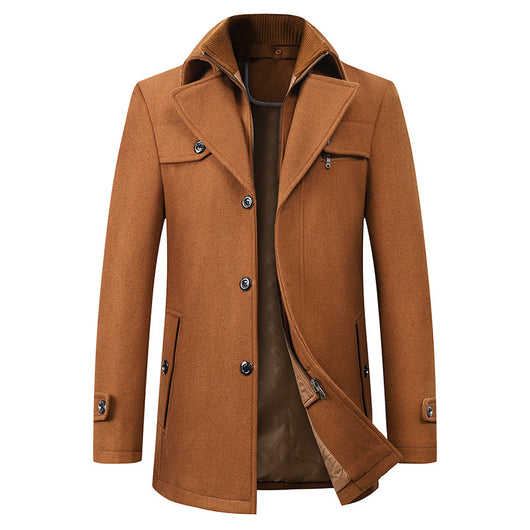 Abrigo de Lana para Hombre Elegante y Cálido - Image 22