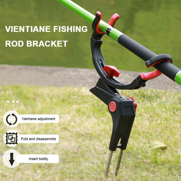 Soporte Giratorio 360° para Caña de Pesca Plegable Universal