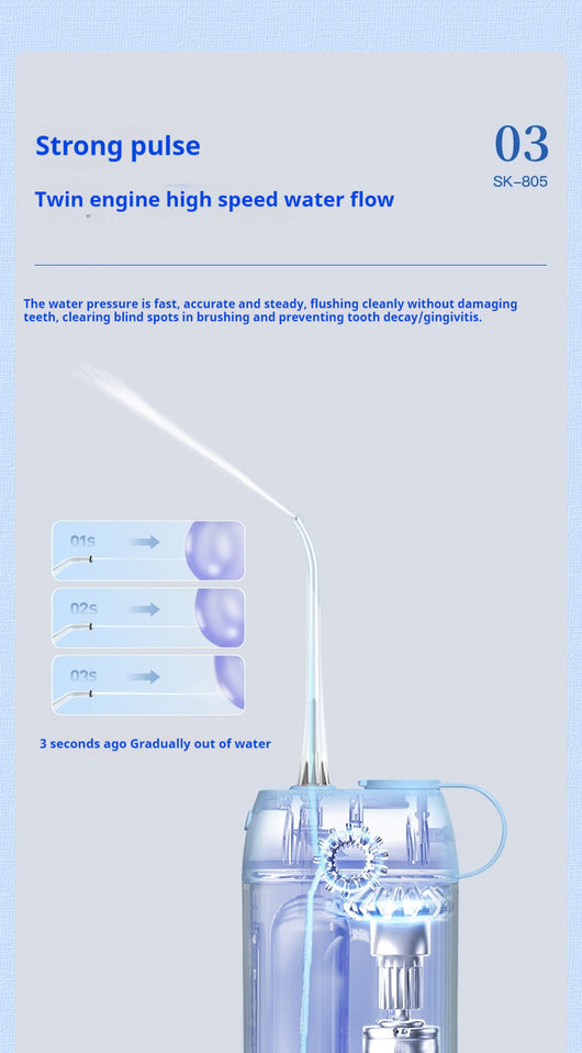 Limpiador de Dientes con Pulso Eléctrico y Tecnología Telescópica - Image 11