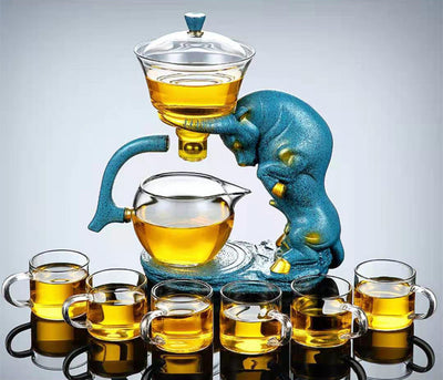 Juego de Té de Vidrio Automático para Sala de Estar - Image 4
