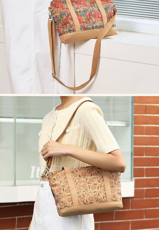 Bolsa Crossbody de Corcho Ecológica con Capacidad de Tote Portátil - Image 15