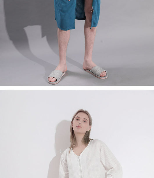 Bata Suelta Talla Grande Estilo Japonés y Coreano para Dormir - Image 30