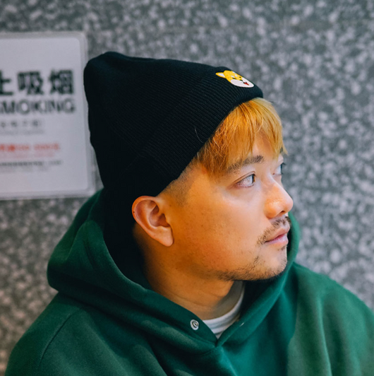 Gorro Tejido con Bordado de Gatito Estilo Europeo